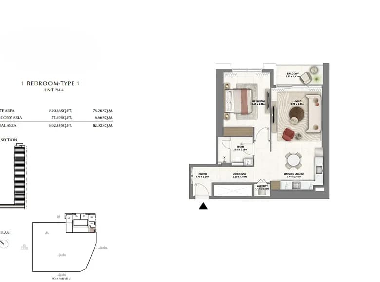 2 bedroom apartment 114 m² Dubai, United Arab Emirates — 11