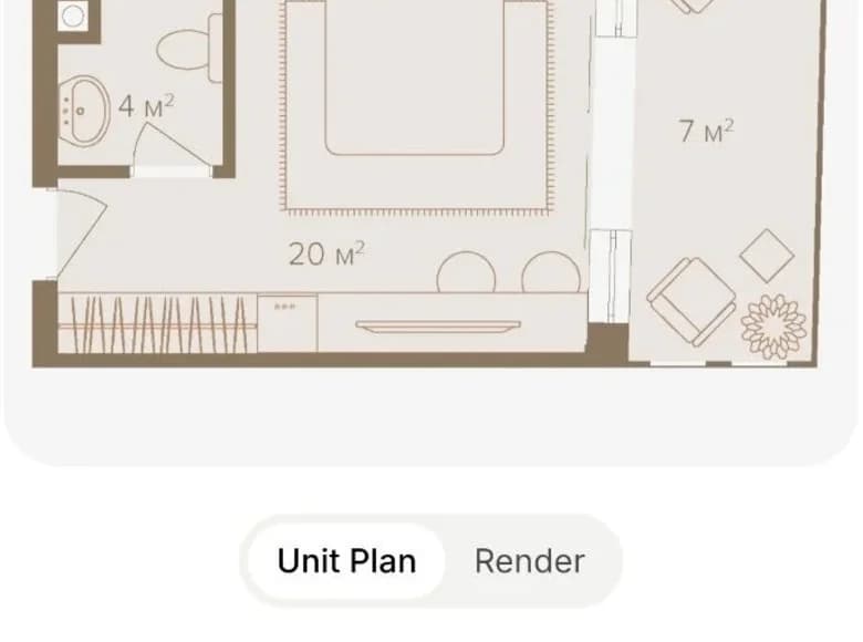 Studio apartment 1 bedroom 33 m² Ungasan, Indonesia — 6