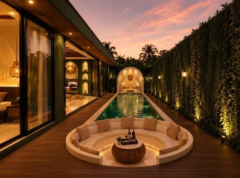 2 bedroom apartment 220 m² Ubud District, Indonesia